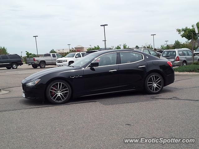 Maserati Ghibli spotted in Castle Pines, Colorado