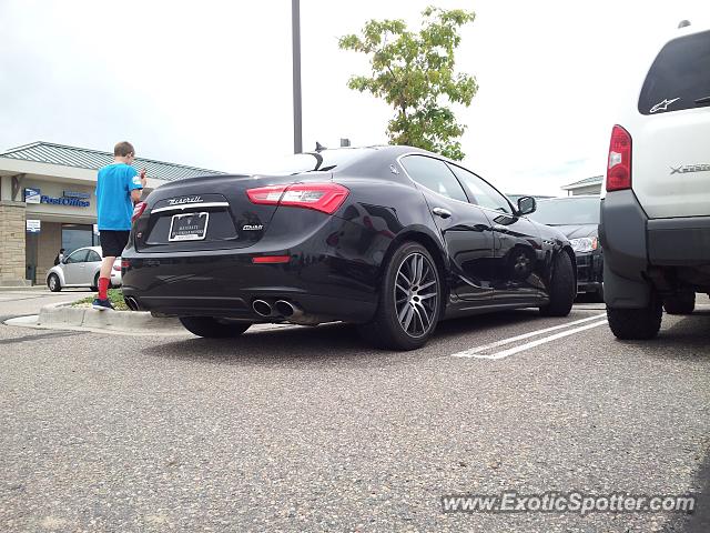 Maserati Ghibli spotted in Castle Pines, Colorado