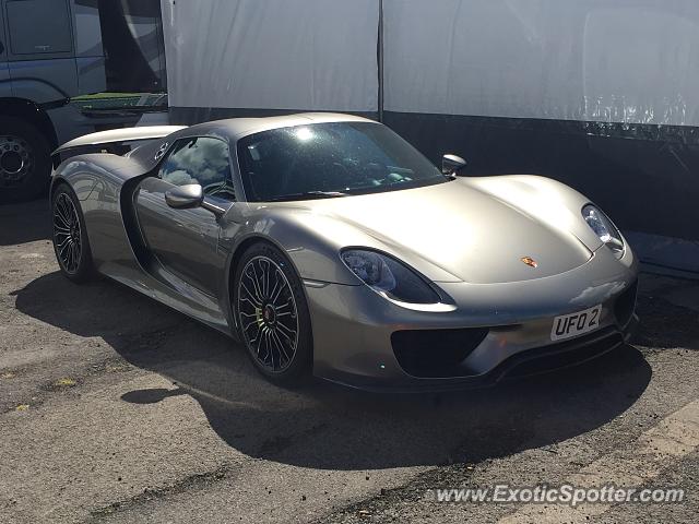 Porsche 918 Spyder spotted in Darlington, United Kingdom