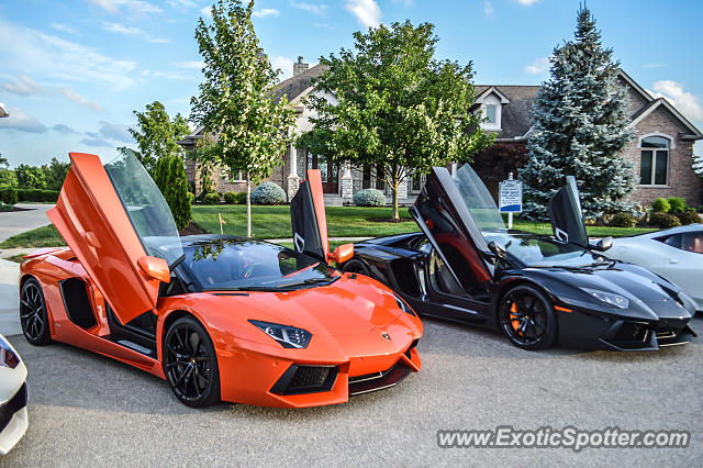 Lamborghini Aventador spotted in Cincinnati, Ohio