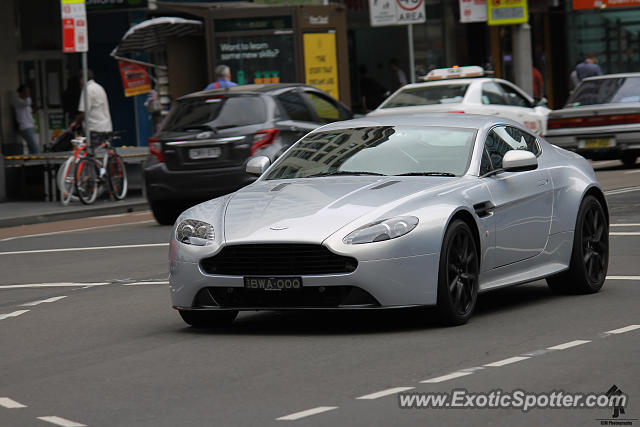 Aston Martin Vantage spotted in Sydney, Australia