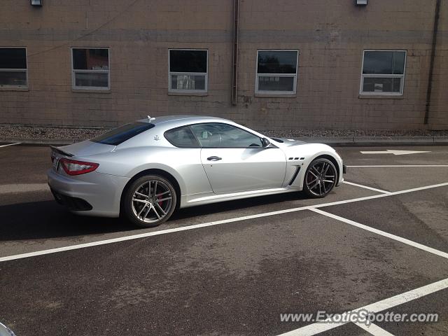 Maserati GranTurismo spotted in Excelsior, Minnesota