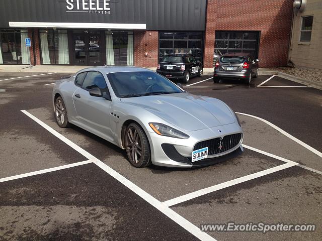 Maserati GranTurismo spotted in Excelsior, Minnesota