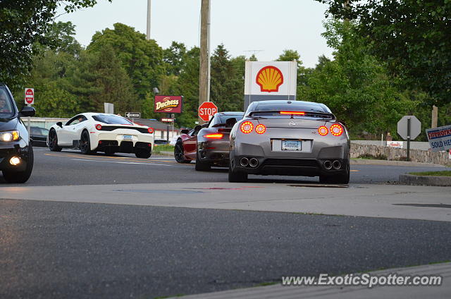 Ferrari 458 Italia spotted in Monroe, Connecticut