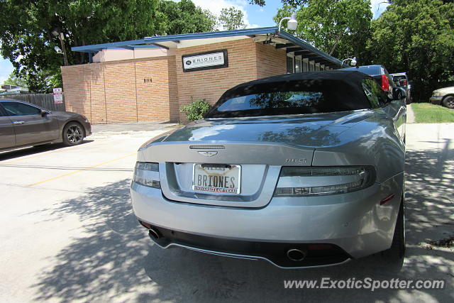 Aston Martin DB9 spotted in San Antonio, Texas