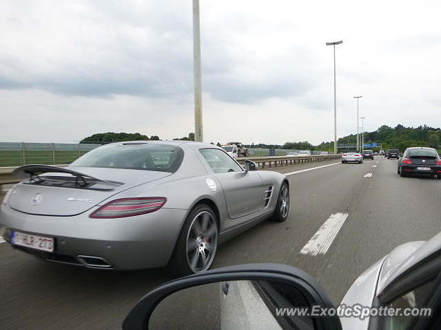 Mercedes SLS AMG spotted in Leuven, Belgium