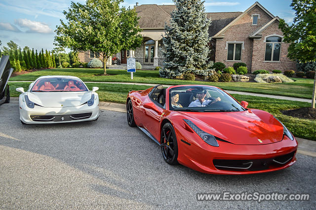 Ferrari 458 Italia spotted in Cincinnati, Ohio