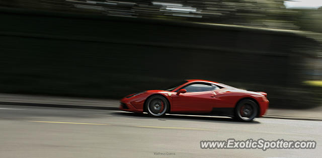 Ferrari 458 Italia spotted in São Paulo, Brazil