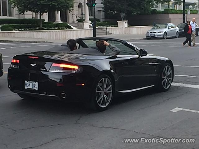 Aston Martin Vantage spotted in Montreal, Canada