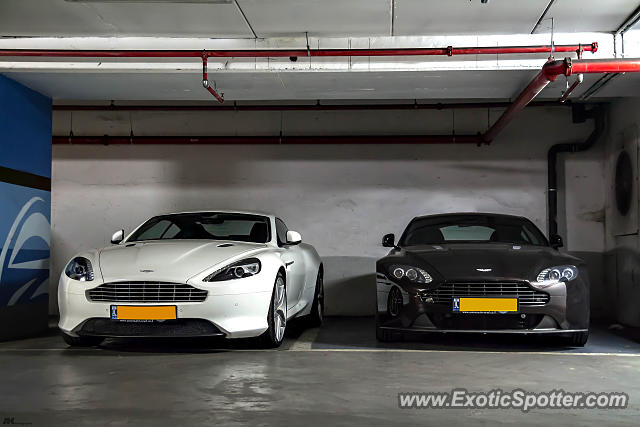 Aston Martin DB9 spotted in Herzeliya, Israel