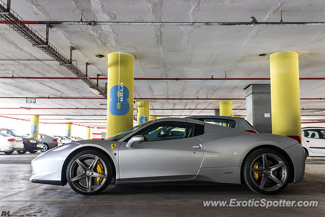 Ferrari 458 Italia spotted in Tel Aviv, Israel