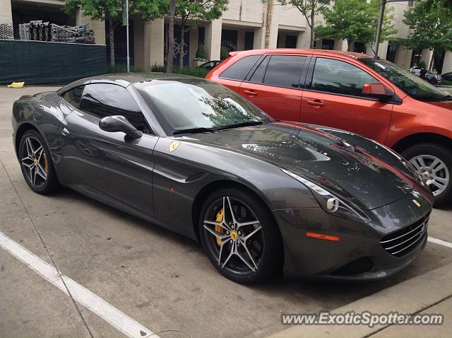 Ferrari California spotted in Houston, Texas