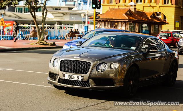 Bentley Continental spotted in Auckland, New Zealand