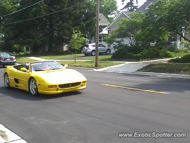 Ferrari F355 spotted in Palatine, Illinois