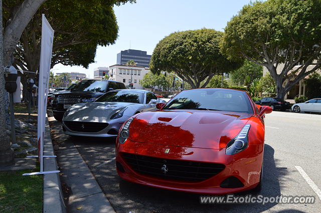 Ferrari California spotted in Beverly Hills, California