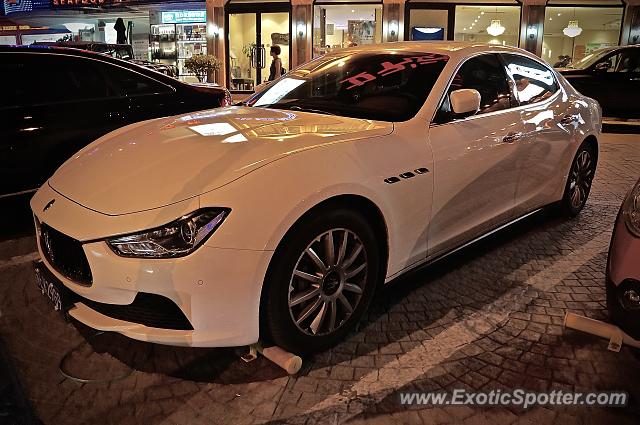 Maserati Ghibli spotted in Beijing, China