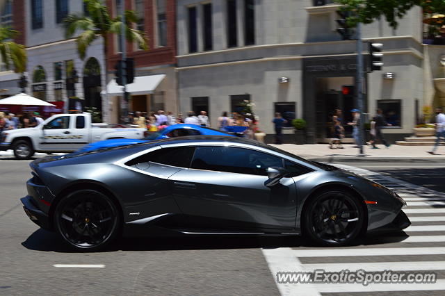 Lamborghini Huracan spotted in Beverly Hills, California