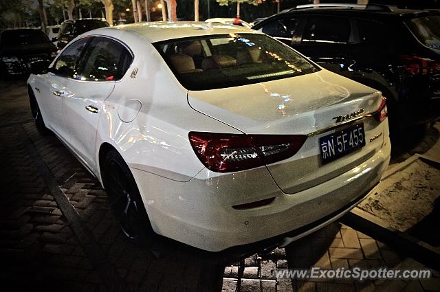 Maserati Quattroporte spotted in Beijing, China