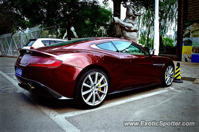 Aston Martin Vanquish spotted in Beijing, China