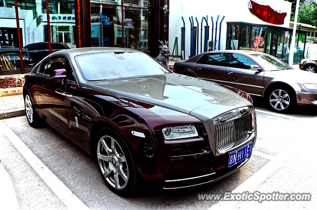 Rolls-Royce Wraith spotted in Beijing, China