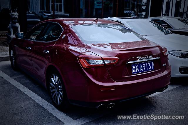 Maserati Ghibli spotted in Beijing, China