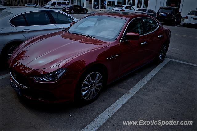 Maserati Ghibli spotted in Beijing, China