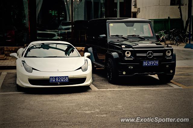 Ferrari 458 Italia spotted in Beijing, China