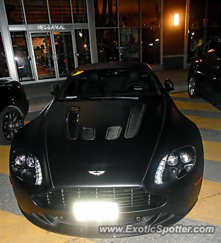 Aston Martin Vantage spotted in Toronto, Canada