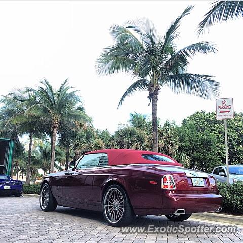 Rolls-Royce Phantom spotted in Fort Lauderdale, Florida