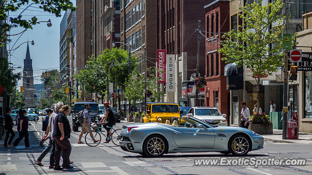 Ferrari California spotted in Toronto, On, Canada