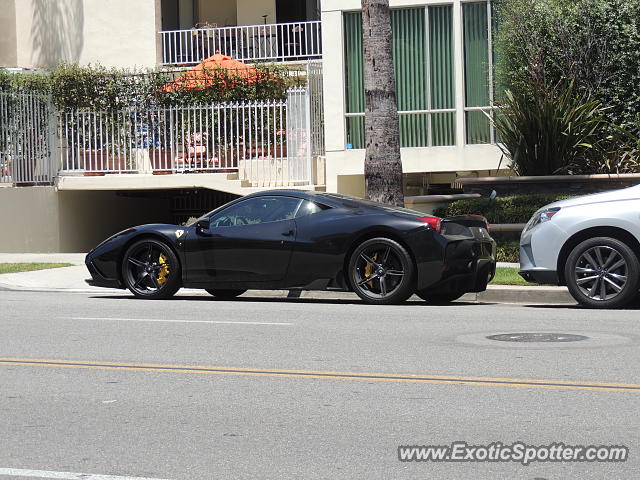 Ferrari 458 Italia spotted in Beverly Hills, California