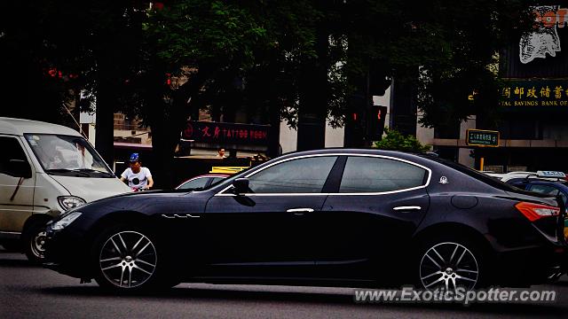 Maserati Ghibli spotted in Beijing, China