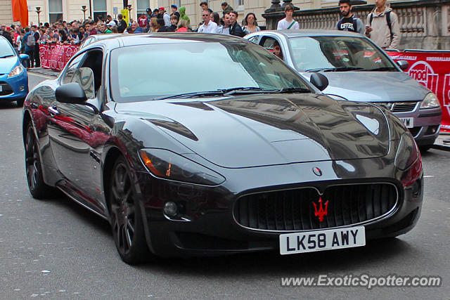 Maserati GranTurismo spotted in London, United Kingdom