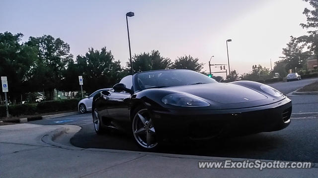 Ferrari 360 Modena spotted in Charlotte, North Carolina