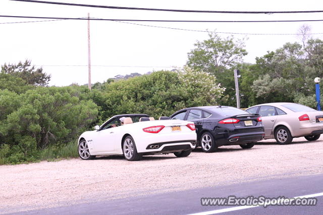 Maserati GranTurismo spotted in Montauk, New York