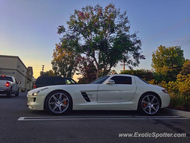 Mercedes SLS AMG spotted in Northridge, California