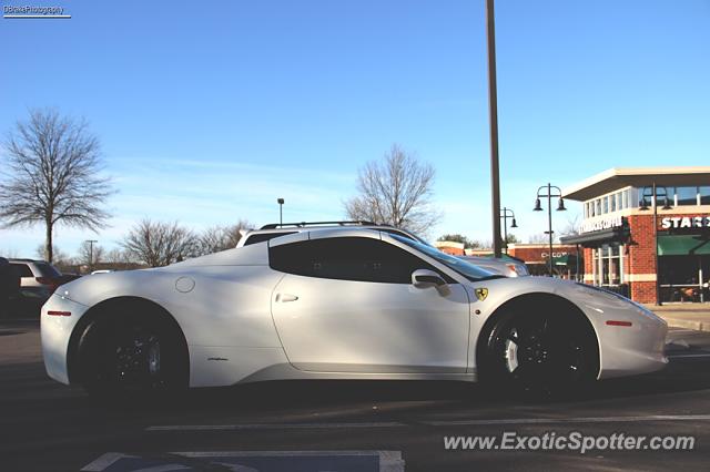 Ferrari 458 Italia spotted in Franklin, Tennessee