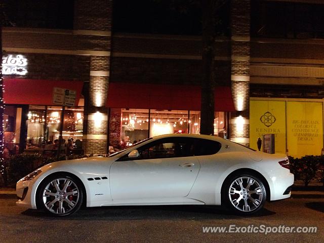 Maserati GranTurismo spotted in Bethesda, Maryland