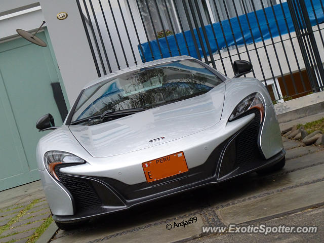 Mclaren 650S spotted in Lima, Peru