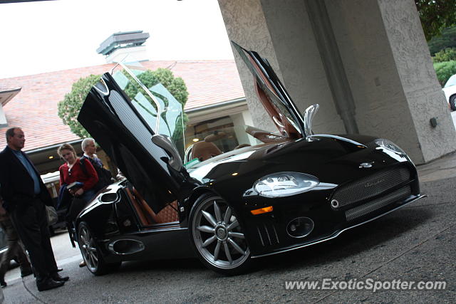 Spyker C8 spotted in Monterey, California