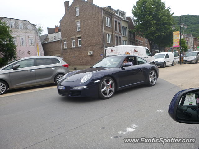 Porsche 911 spotted in Huy, Belgium