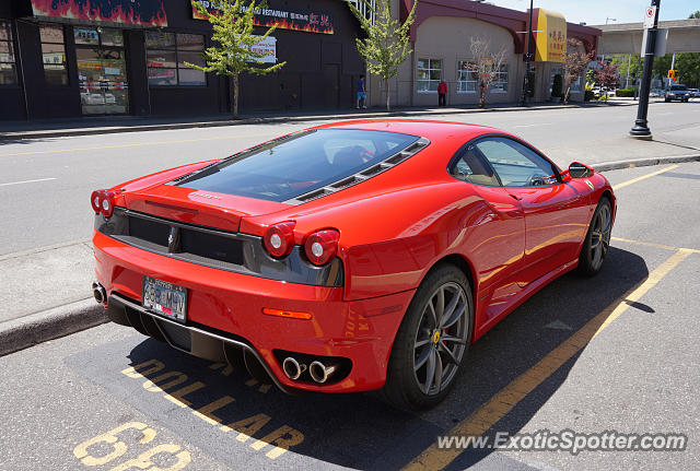 Ferrari F430 spotted in Vancouver, Canada