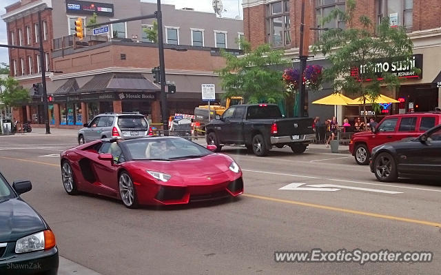 Lamborghini Aventador spotted in Kelowna, BC, Canada