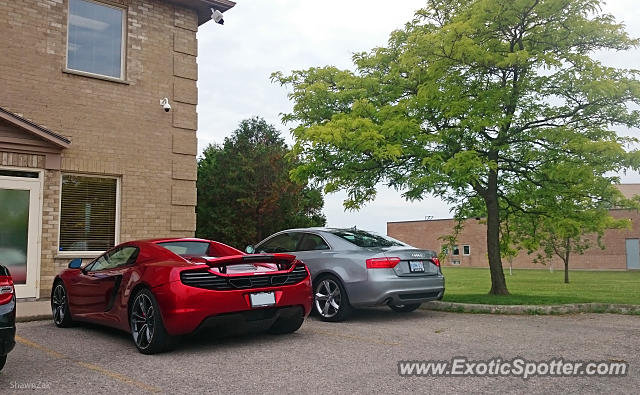 Mclaren MP4-12C spotted in London, Ontario, Canada