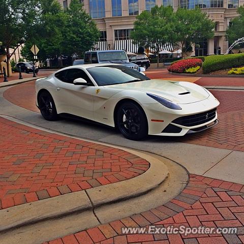 Ferrari F12 spotted in Charlotte, North Carolina