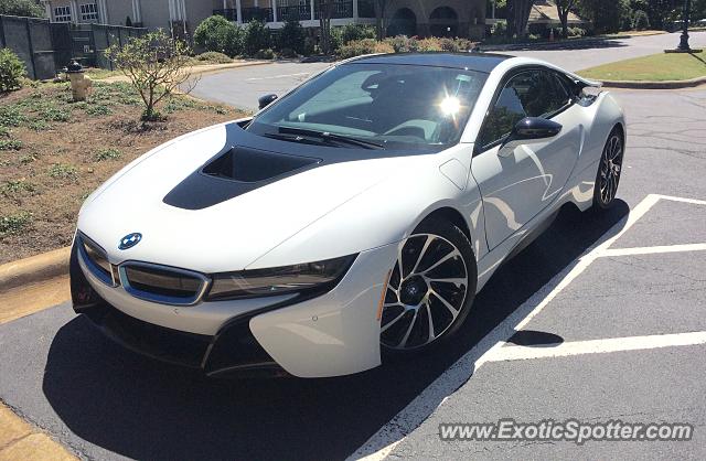 BMW I8 spotted in Cornelius, North Carolina