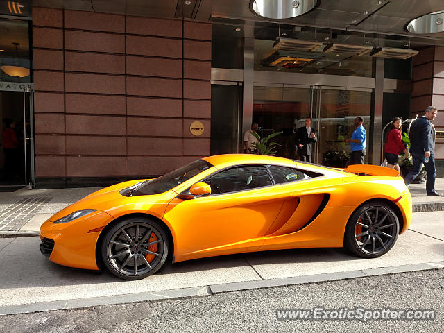 Mclaren MP4-12C spotted in Boston, Massachusetts