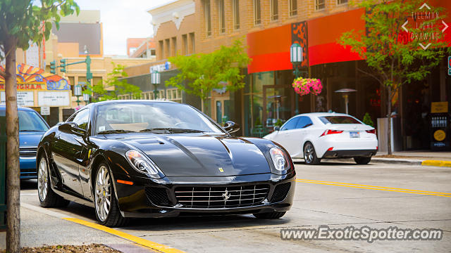 Ferrari 599GTB spotted in Birmingham, Michigan