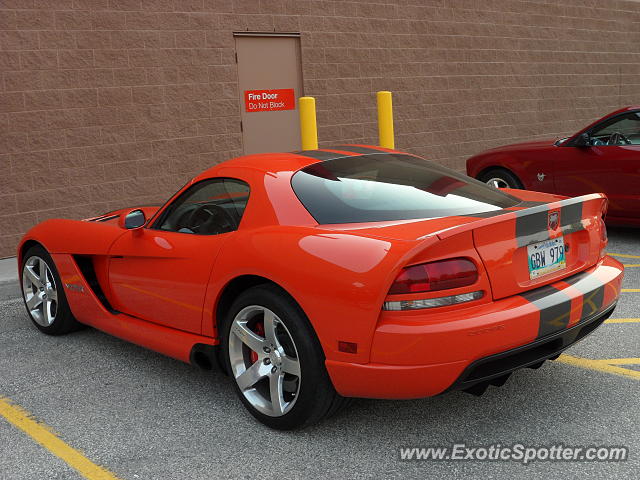 Dodge Viper spotted in Winnipeg, Canada