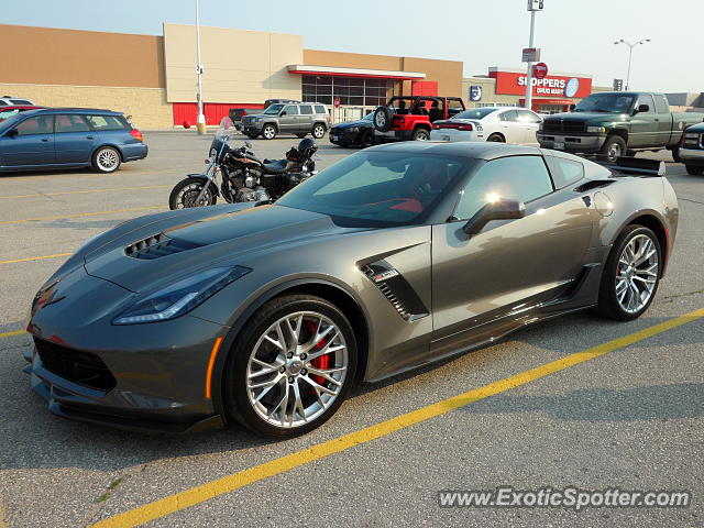 Chevrolet Corvette Z06 spotted in Winnipeg, Canada